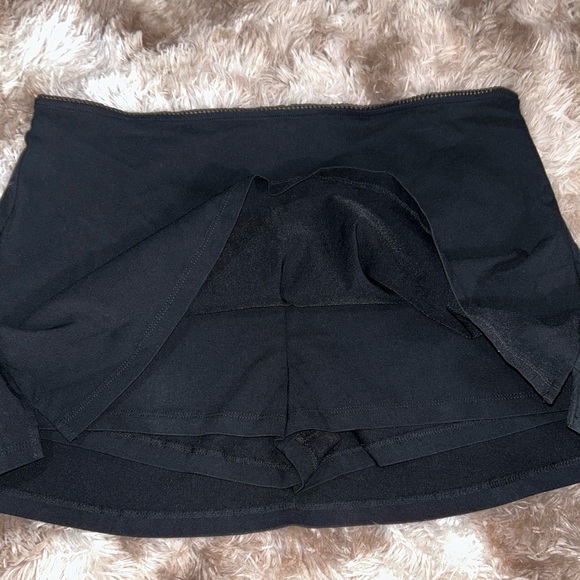 NEW XL Wild Fable Seamless Black High-Rise Stretchy Mini Skirt / Skort - Picture 6 of 8
